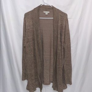 Coldwater Creek Tan Cardigan